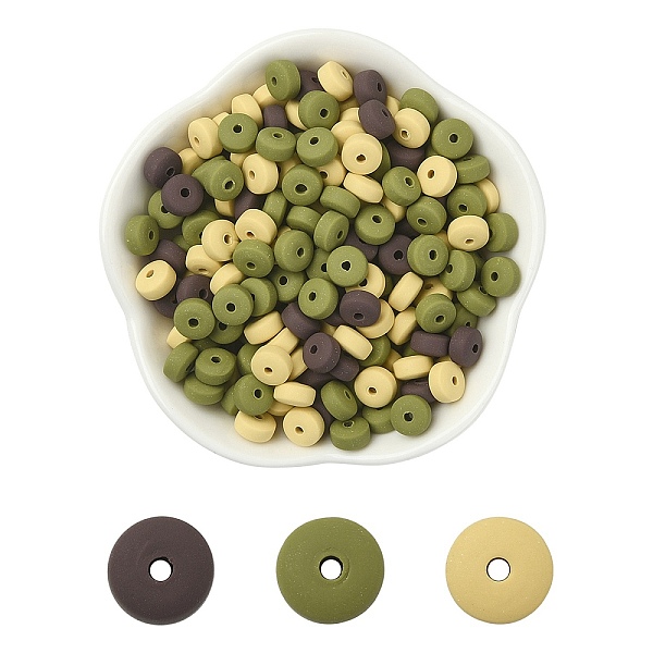 PandaHall 226Pcs Handmade Polymer Clay Beads, for DIY Jewelry Crafts Supplies, Flat Round, Mixed Color, 6x3mm, Hole: 1.5mm Polymer Clay Flat..., Multicolor
PandaHall 226Pcs Handmade Polymer Clay Beads, for DIY Jewelry Crafts Supplies, Flat Round, Mixed Color, 6x3mm, Hole: 1.5mm Polymer Clay Flat..., Multicolor