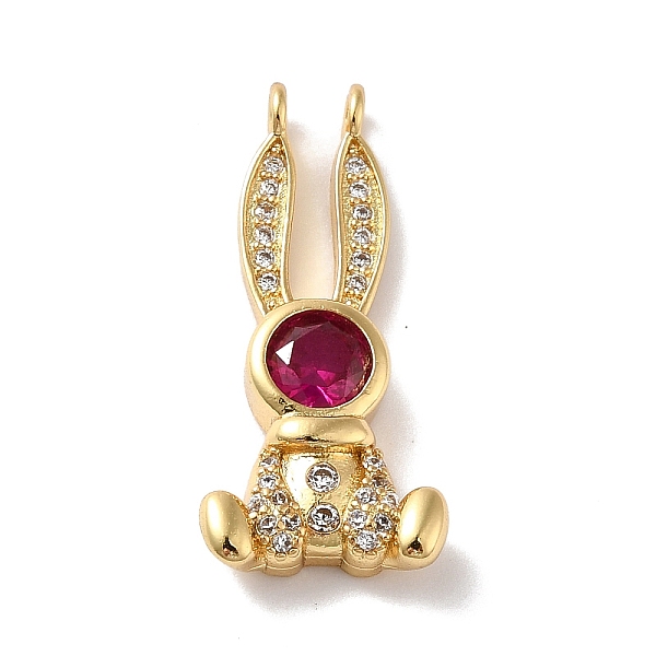 PandaHall Rack Plating Brass Micro Pave Cubic Zirconia Pendants, Cadmium Free & Lead Free, Real 18K Gold Plated, Rabbit, Medium Violet Red...
PandaHall Rack Plating Brass Micro Pave Cubic Zirconia Pendants, Cadmium Free & Lead Free, Real 18K Gold Plated, Rabbit, Medium Violet Red...