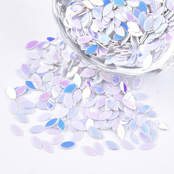 PandaHall Shining Nail Art Glitter, Manicure Sequins, DIY Sparkly Paillette Tips Nail, Horse Eye, Thistle, 4~5x2x0.3mm Plastic Horse Eye..., Purple
PandaHall Shining Nail Art Glitter, Manicure Sequins, DIY Sparkly Paillette Tips Nail, Horse Eye, Thistle, 4~5x2x0.3mm Plastic Horse Eye..., Purple