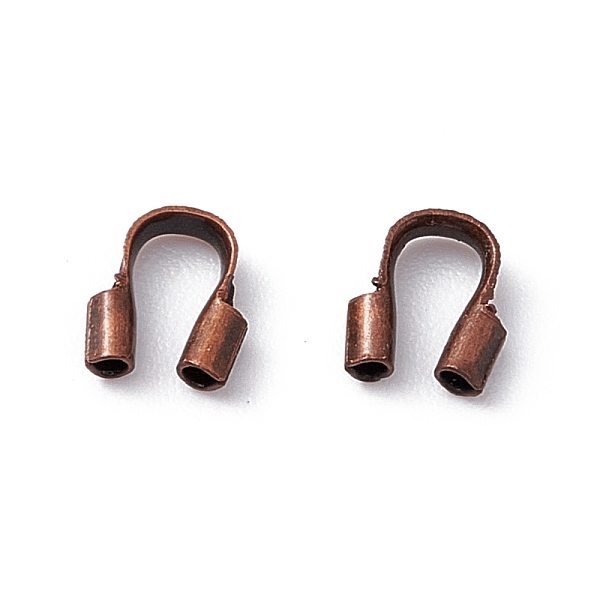 PandaHall Brass Wire Guardian and Protectors, Long-Lasting Plated, Red Copper, 5x4x1mm, Hole: 0.5mm Brass
PandaHall Brass Wire Guardian and Protectors, Long-Lasting Plated, Red Copper, 5x4x1mm, Hole: 0.5mm Brass