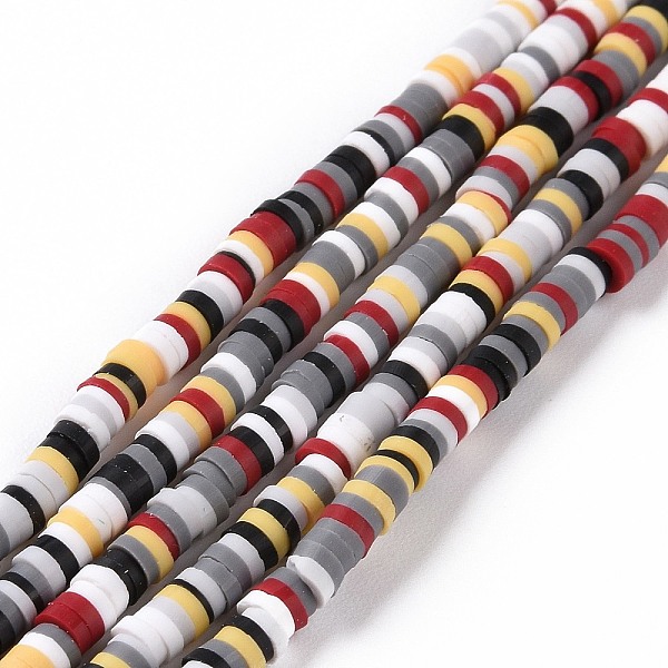 PandaHall Handmade Polymer Clay Beads Strands, for DIY Jewelry Crafts Supplies, Heishi Beads, Disc/Flat Round, Gray, 3x0.6~1.2mm, Hole...
PandaHall Handmade Polymer Clay Beads Strands, for DIY Jewelry Crafts Supplies, Heishi Beads, Disc/Flat Round, Gray, 3x0.6~1.2mm, Hole...