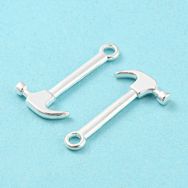 PandaHall Tibetan Style Alloy Tool Pendants, Lead Free & Cadmium Free, Hammer, Silver Color Plated, 25x13x2mm, Hole: 2mm Alloy Tool
PandaHall Tibetan Style Alloy Tool Pendants, Lead Free & Cadmium Free, Hammer, Silver Color Plated, 25x13x2mm, Hole: 2mm Alloy Tool