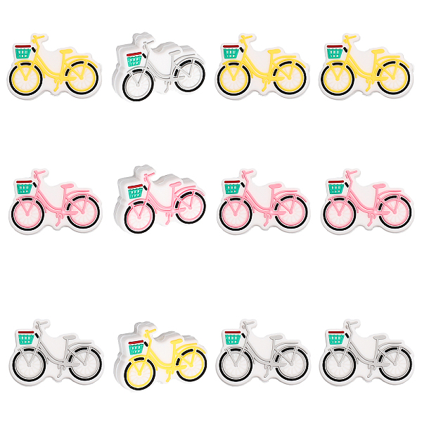 PandaHall CHGCRAFT 12Pcs 2 colors Silicone Beads, DIY Nursing Necklaces and Bracelets Making, Chewing Pendants For Teethers, Bicycle, Mixed..., Multicolor
PandaHall CHGCRAFT 12Pcs 2 colors Silicone Beads, DIY Nursing Necklaces and Bracelets Making, Chewing Pendants For Teethers, Bicycle, Mixed..., Multicolor