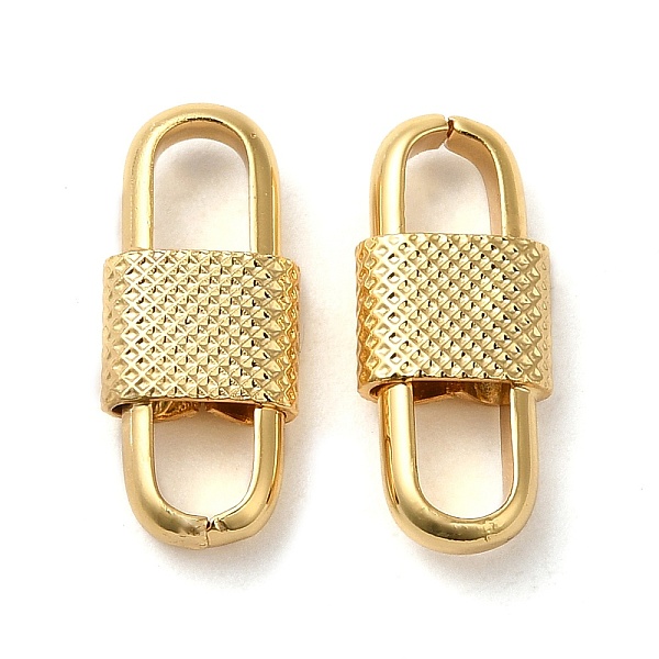 PandaHall Rack Plating Brass Oval Link Connector Charms, Long-Lasting Plated, Cadmium Free & Lead Free, Golden, 15x6.3x3mm, Hole: 3.5x3mm...
PandaHall Rack Plating Brass Oval Link Connector Charms, Long-Lasting Plated, Cadmium Free & Lead Free, Golden, 15x6.3x3mm, Hole: 3.5x3mm...