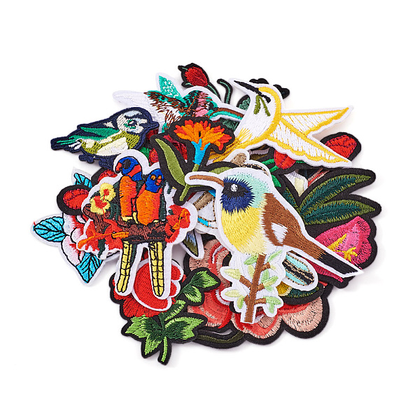 PandaHall Beadthoven 32Pcs 16 Style Computerized Embroidery Cloth Iron On/Sew On Patches, Costume Accessories, Appliques, Flower, Mixed..., Multicolor
PandaHall Beadthoven 32Pcs 16 Style Computerized Embroidery Cloth Iron On/Sew On Patches, Costume Accessories, Appliques, Flower, Mixed..., Multicolor