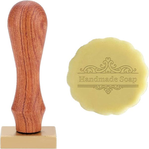 PandaHall OLYCRAFT 1.6"/40mm Vintage Pattern Soap Stamp Brass Handmade Soap Soap Stamp Wax Seal Soap Stamp Brass Stamp Head with Pearwood...
PandaHall OLYCRAFT 1.6"/40mm Vintage Pattern Soap Stamp Brass Handmade Soap Soap Stamp Wax Seal Soap Stamp Brass Stamp Head with Pearwood...