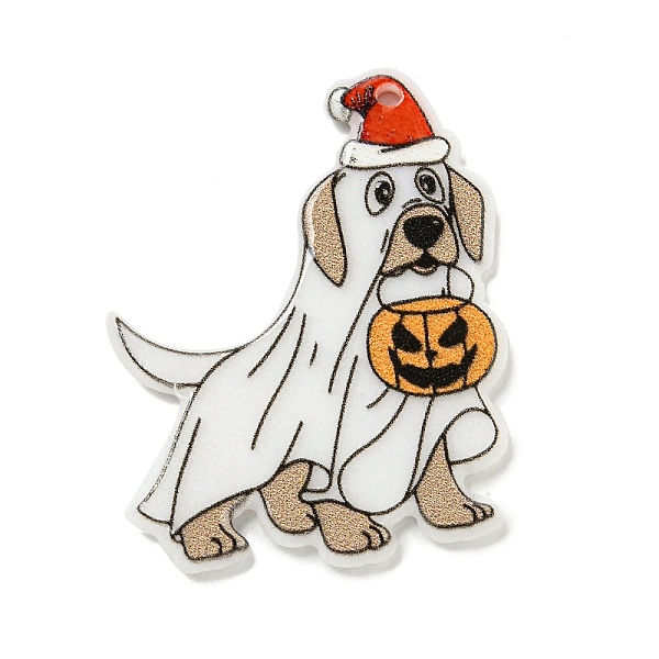 PandaHall Christmas Acrylic Pendants, Dog, White, 40x31x2.5mm, Hole: 2mm Acrylic Dog White
PandaHall Christmas Acrylic Pendants, Dog, White, 40x31x2.5mm, Hole: 2mm Acrylic Dog White