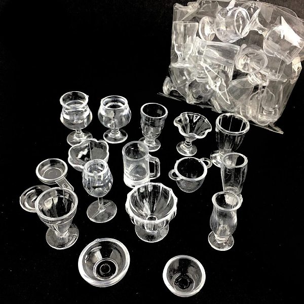 PandaHall Miniature PVC Plastic Cup Sets, for Dollhouse Accessories Pretending Prop Decorations, Clear, 10~30mm, 17pcs/set Plastic Tableware...
PandaHall Miniature PVC Plastic Cup Sets, for Dollhouse Accessories Pretending Prop Decorations, Clear, 10~30mm, 17pcs/set Plastic Tableware...