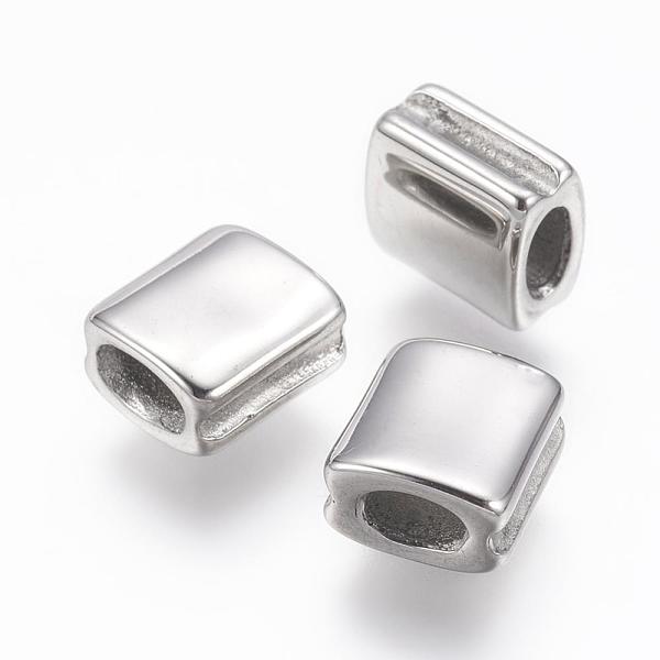 PandaHall 304 Stainless Steel Beads, Square, Stainless Steel Color, 8x7x4.5mm, Hole: 2x3.5mm 304 Stainless Steel Square
PandaHall 304 Stainless Steel Beads, Square, Stainless Steel Color, 8x7x4.5mm, Hole: 2x3.5mm 304 Stainless Steel Square