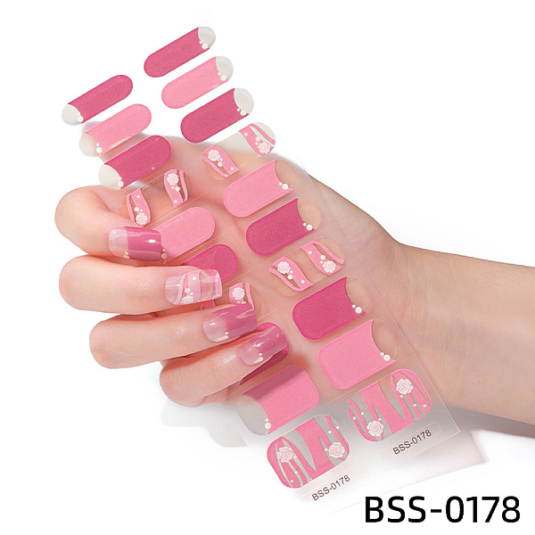 PandaHall Nail Art Full Cover Nail Stickers, Self-Adhesive, for Nail Tips Decorations, Camellia, 17.5x7.3x0.9cm, 20pcs/sheet Paper Pink
PandaHall Nail Art Full Cover Nail Stickers, Self-Adhesive, for Nail Tips Decorations, Camellia, 17.5x7.3x0.9cm, 20pcs/sheet Paper Pink