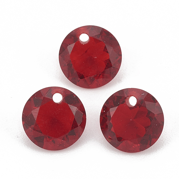 PandaHall Cubic Zirconia Charms, Faceted, Flat Round, Red, 6x3.5mm, Hole: 0.8mm Cubic Zirconia Flat Round Red
PandaHall Cubic Zirconia Charms, Faceted, Flat Round, Red, 6x3.5mm, Hole: 0.8mm Cubic Zirconia Flat Round Red