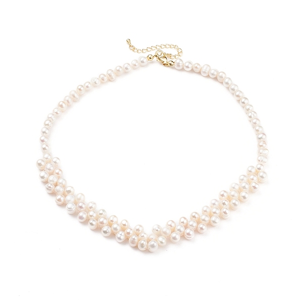PandaHall Grade A Natural Pearl Beads Bib Necklace for Teen Girl Women, White, 15.9 inch(40.5cm) Pearl White
PandaHall Grade A Natural Pearl Beads Bib Necklace for Teen Girl Women, White, 15.9 inch(40.5cm) Pearl White
