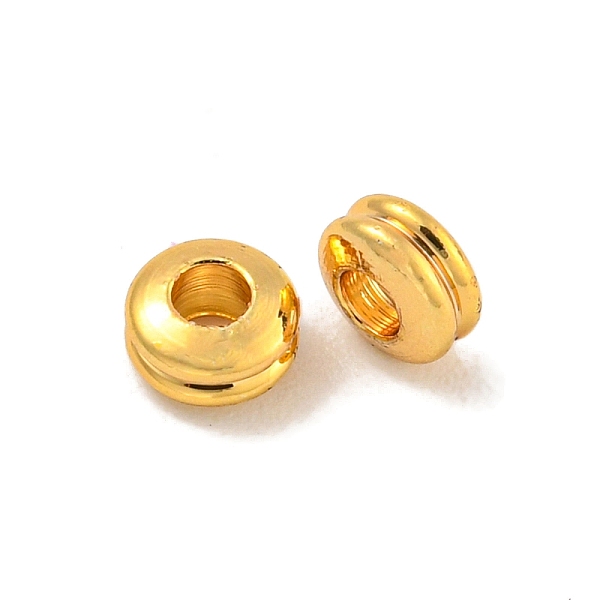 PandaHall Brass Beads, Rondelle, Real 18K Gold Plated, 4x2mm, Hole: 1.5mm Brass Rondelle
PandaHall Brass Beads, Rondelle, Real 18K Gold Plated, 4x2mm, Hole: 1.5mm Brass Rondelle