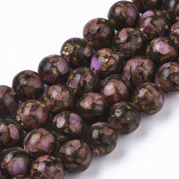 PandaHall Assembled Natural Bronzite & Synthetic Regalite/Imperial Jasper/Sea Sediment Jasper Beads Strands, Dyed, Round, Medium Orchid, 8mm..., Purple
PandaHall Assembled Natural Bronzite & Synthetic Regalite/Imperial Jasper/Sea Sediment Jasper Beads Strands, Dyed, Round, Medium Orchid, 8mm..., Purple