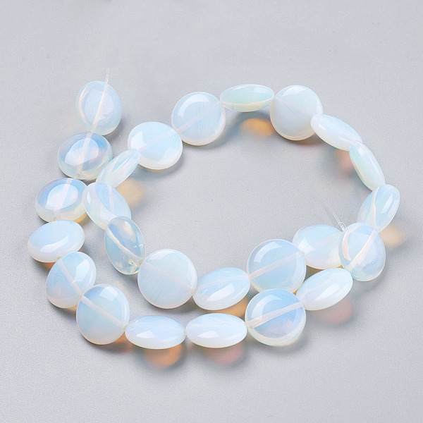PandaHall Flat Round Opalite Beads Strands, Alice Blue, 16x5mm, Hole: 1mm, about 25pcs/strand, 16.5 inch Opalite Flat Round Blue
PandaHall Flat Round Opalite Beads Strands, Alice Blue, 16x5mm, Hole: 1mm, about 25pcs/strand, 16.5 inch Opalite Flat Round Blue