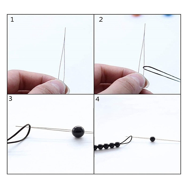 PandaHall Stainless Steel Collapsible Big Eye Beading Needles, Seed Bead Needle, with Storage Tube, Red, 58~108x13mm, 7pcs/set Stainless...
PandaHall Stainless Steel Collapsible Big Eye Beading Needles, Seed Bead Needle, with Storage Tube, Red, 58~108x13mm, 7pcs/set Stainless...