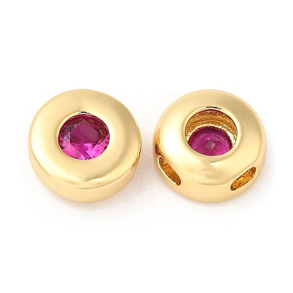 PandaHall Brass Micro Pave Cubic Zirconia Beads, Flat Round, Real 18K Gold Plated, Hot Pink, 8x4mm, Hole: 1.5mm Brass+Cubic Zirconia Flat...
PandaHall Brass Micro Pave Cubic Zirconia Beads, Flat Round, Real 18K Gold Plated, Hot Pink, 8x4mm, Hole: 1.5mm Brass+Cubic Zirconia Flat...