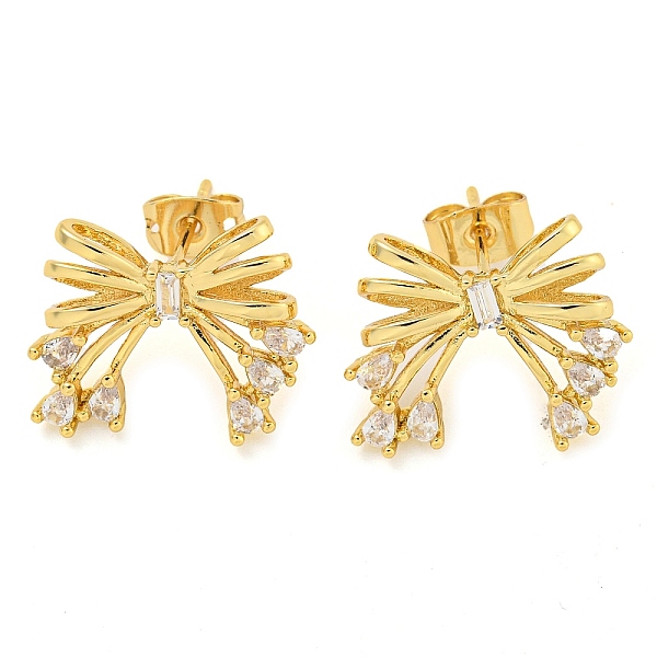 PandaHall Bowknot Brass Micro Pave Cubic Zirconia Stud Earrings for Women, Real 18K Gold Plated, 15x18mm Cubic Zirconia Bowknot Clear
PandaHall Bowknot Brass Micro Pave Cubic Zirconia Stud Earrings for Women, Real 18K Gold Plated, 15x18mm Cubic Zirconia Bowknot Clear
