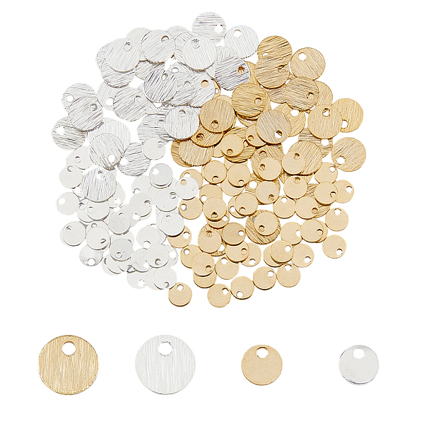 PandaHall SUPERFINDINGS 160Pcs 2 Styles Brass Stamping Blank Tag Charms 4mm 6mm 2 Colors Flat Round Metal Stamps Tags for Bracelet Necklace...
PandaHall SUPERFINDINGS 160Pcs 2 Styles Brass Stamping Blank Tag Charms 4mm 6mm 2 Colors Flat Round Metal Stamps Tags for Bracelet Necklace...