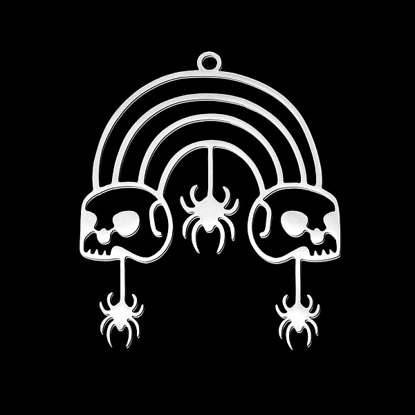 PandaHall 201 Stainless Steel Pendants, Laser Cut, Spider, Stainless Steel Color, 36x30x1mm, Hole: 1.5mm 201 Stainless Steel Spider
PandaHall 201 Stainless Steel Pendants, Laser Cut, Spider, Stainless Steel Color, 36x30x1mm, Hole: 1.5mm 201 Stainless Steel Spider