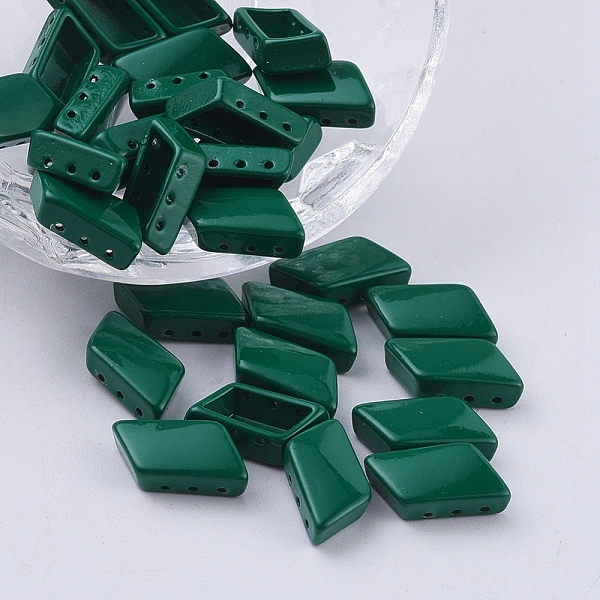 PandaHall Spray Painted Alloy Multi-Strand Links, For Tile Elastic Bracelets Making, Rhombus, Dark Green, 14x8x4.8mm, Hole: 0.8mm Alloy...
PandaHall Spray Painted Alloy Multi-Strand Links, For Tile Elastic Bracelets Making, Rhombus, Dark Green, 14x8x4.8mm, Hole: 0.8mm Alloy...