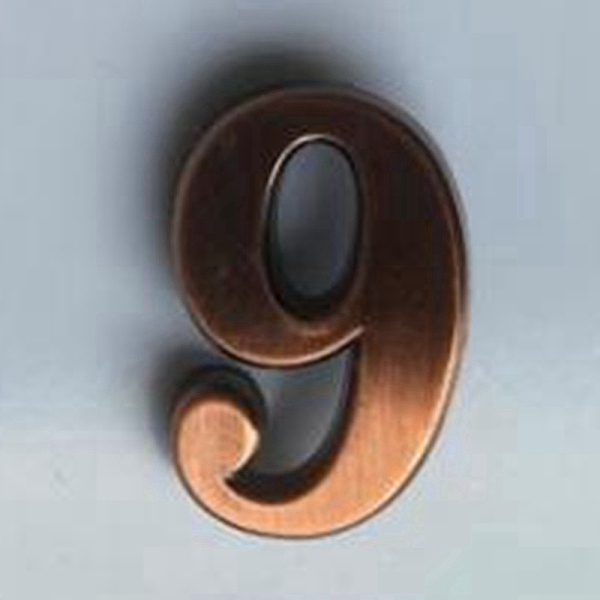 PandaHall ABS Plastic Mirror Wall Stickers, Number, Red Copper, Num.9, 34x22mm Plastic Number
PandaHall ABS Plastic Mirror Wall Stickers, Number, Red Copper, Num.9, 34x22mm Plastic Number