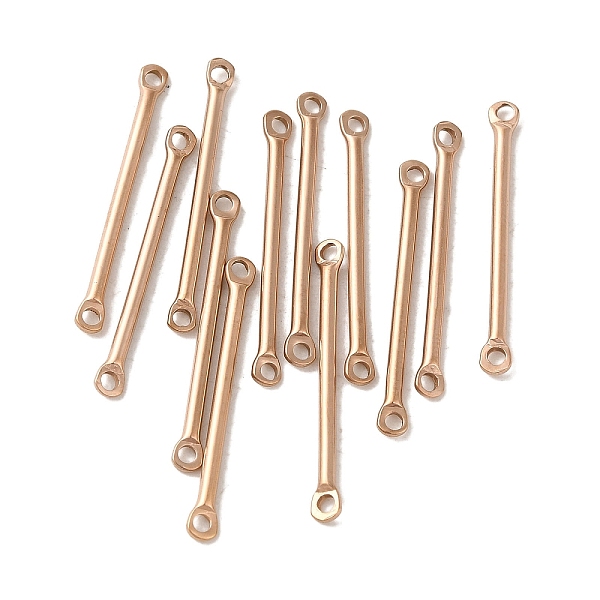 PandaHall Ion Plating(IP) 304 Stainless Steel Links, Bar Connector Charms, Rose Gold, 25x2.5x1.5mm, Hole: 1.4mm 304 Stainless Steel Stick
PandaHall Ion Plating(IP) 304 Stainless Steel Links, Bar Connector Charms, Rose Gold, 25x2.5x1.5mm, Hole: 1.4mm 304 Stainless Steel Stick