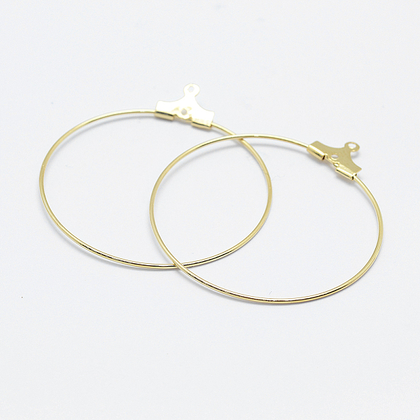 PandaHall Brass Pendants, Long-Lasting Plated, Nickel Free, Open Circle/Ring, Real 18K Gold Plated, 20 Gauge, 39~42x36~38x0.8mm, Hole: 1mm...
PandaHall Brass Pendants, Long-Lasting Plated, Nickel Free, Open Circle/Ring, Real 18K Gold Plated, 20 Gauge, 39~42x36~38x0.8mm, Hole: 1mm...