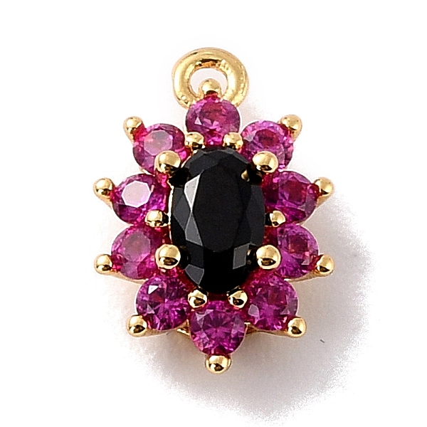 PandaHall Eco-Friendly Brass Micro Pave Cubic Zirconia Charms, Cadmium Free & Lead Free, Real 18K Gold Plated, Flower, Pink, 11.5x7.5x4mm...
PandaHall Eco-Friendly Brass Micro Pave Cubic Zirconia Charms, Cadmium Free & Lead Free, Real 18K Gold Plated, Flower, Pink, 11.5x7.5x4mm...