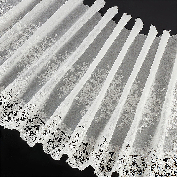 PandaHall FINGERINSPIRE 3Yards White Cotton Eyelet Lace Sewing Trim 14-5/8inch Wide Wave Shape Cotton Lace Trim for Sewing Floral...
PandaHall FINGERINSPIRE 3Yards White Cotton Eyelet Lace Sewing Trim 14-5/8inch Wide Wave Shape Cotton Lace Trim for Sewing Floral...