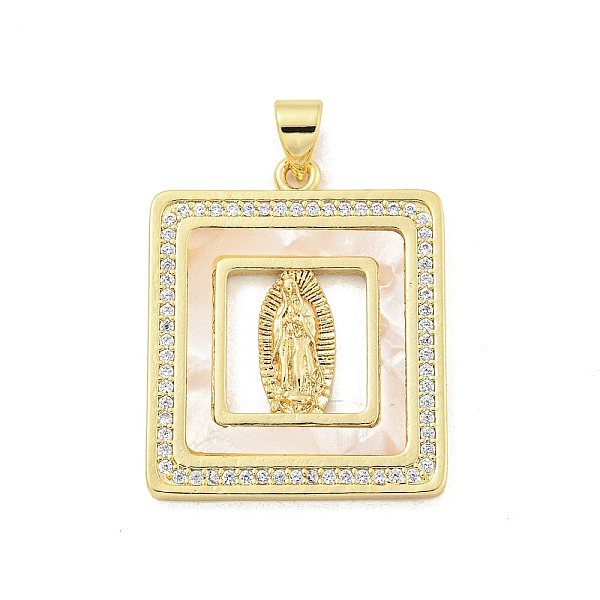 PandaHall Rack Plated Brass Pendant, Cubic Zirconia and Synthetic Shell, Lead Free & Cadmium Free, Long-Lasting Plated, Real 18K Gold Plated..., Clear
PandaHall Rack Plated Brass Pendant, Cubic Zirconia and Synthetic Shell, Lead Free & Cadmium Free, Long-Lasting Plated, Real 18K Gold Plated..., Clear