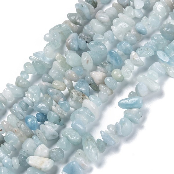 PandaHall Natural Aquamarine Beads Strands, Chip, 3~16x3~8mm, Hole: 0.7mm, 32.28''(82cm) Aquamarine Chip
PandaHall Natural Aquamarine Beads Strands, Chip, 3~16x3~8mm, Hole: 0.7mm, 32.28''(82cm) Aquamarine Chip