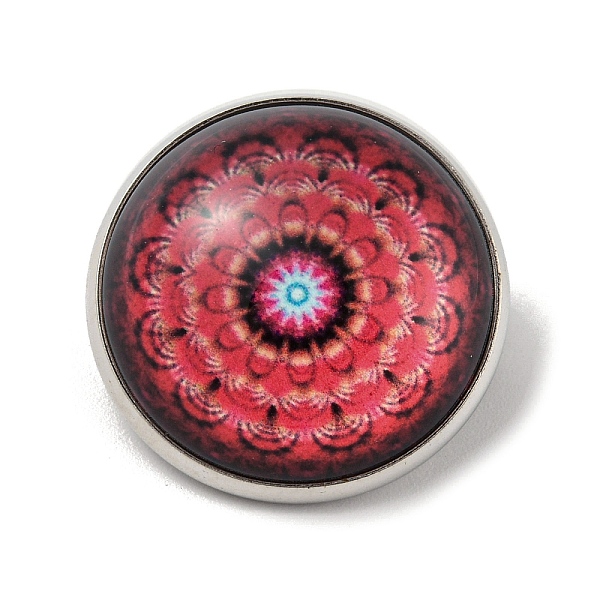 PandaHall Round Glass Brooches, Platinum Plated Iron Jewerly Pins, for Backpack, Flower, 21.5x21.5x12mm Glass Flower
PandaHall Round Glass Brooches, Platinum Plated Iron Jewerly Pins, for Backpack, Flower, 21.5x21.5x12mm Glass Flower