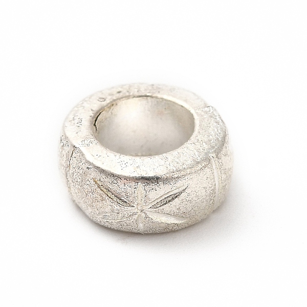 PandaHall Tibetan Style Alloy European Beads, Large Hole Beads, Rondelle, Antique Silver, 10x4.5mm, Hole: 5.6mm, about 367pcs/500g Alloy...
PandaHall Tibetan Style Alloy European Beads, Large Hole Beads, Rondelle, Antique Silver, 10x4.5mm, Hole: 5.6mm, about 367pcs/500g Alloy...