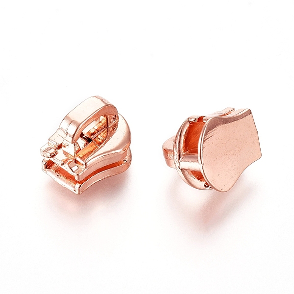 PandaHall Zinc Alloy Zipper Puller, Garment Accessories, Rose Gold, 10x9x8.6mm, Hole: 4.5x2mm Alloy
PandaHall Zinc Alloy Zipper Puller, Garment Accessories, Rose Gold, 10x9x8.6mm, Hole: 4.5x2mm Alloy