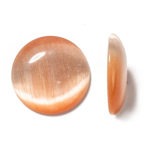 PandaHall Cat Eye Glass Cabochons, Half Round/Dome, Coral, about 16mm in diameter, 3mm thick Glass Half Round Red
PandaHall Cat Eye Glass Cabochons, Half Round/Dome, Coral, about 16mm in diameter, 3mm thick Glass Half Round Red