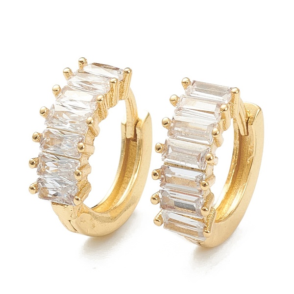 PandaHall Brass Micro Pave Clear Cubic Zirconia Huggie Hoop Earrings, Ring, Real 18K Gold Plated, 13.5x14.5x2~5.5mm, Pin: 0.9mm Brass Ring...
PandaHall Brass Micro Pave Clear Cubic Zirconia Huggie Hoop Earrings, Ring, Real 18K Gold Plated, 13.5x14.5x2~5.5mm, Pin: 0.9mm Brass Ring...
