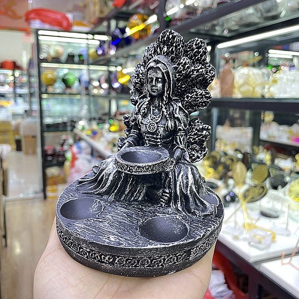 PandaHall Resin Mother Earth Crystal Ball Display Pedestal, for Home Office Desktop Decoration, Silver, 120x107mm Resin Others Silver
PandaHall Resin Mother Earth Crystal Ball Display Pedestal, for Home Office Desktop Decoration, Silver, 120x107mm Resin Others Silver