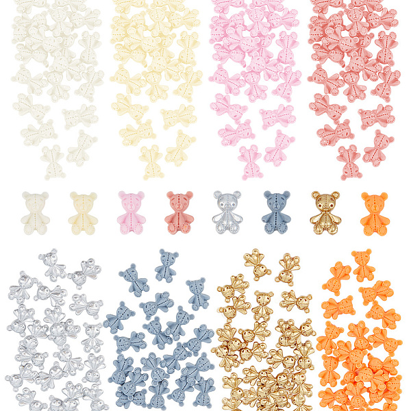 PandaHall FIBLOOM 160Pcs 8 Colors Lovely Bear-Shaped Cabochons Resin Nail Salon Art Charms Little Bear Manicure Embellishments Smooth Women..., Multicolor
PandaHall FIBLOOM 160Pcs 8 Colors Lovely Bear-Shaped Cabochons Resin Nail Salon Art Charms Little Bear Manicure Embellishments Smooth Women..., Multicolor