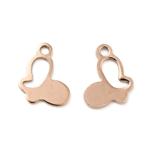 PandaHall Ion Plating(IP) 304 Stainless Steel Charms, Butterfly, Rose Gold, 14x10x1mm, Hole: 2mm Stainless Steel Butterfly
PandaHall Ion Plating(IP) 304 Stainless Steel Charms, Butterfly, Rose Gold, 14x10x1mm, Hole: 2mm Stainless Steel Butterfly
