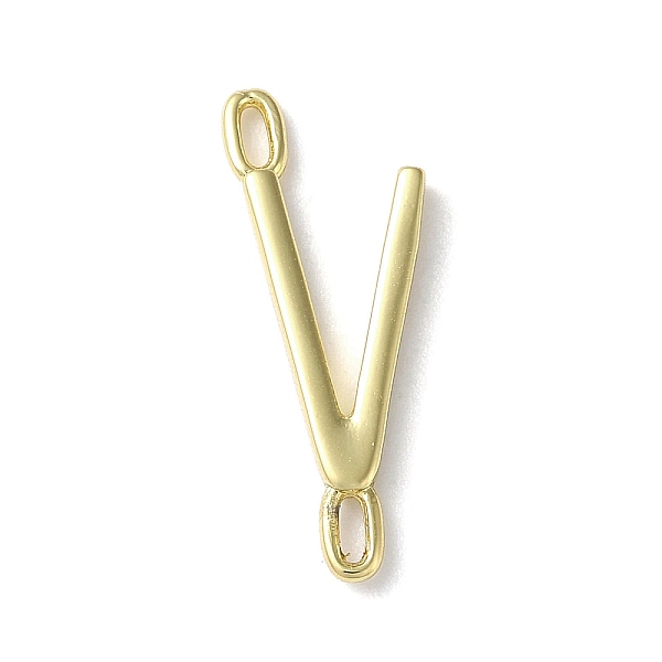 PandaHall Rack Plating Brass Connector Charms, Cadmium Free & Lead Free, Long-Lasting Plated, Real 18K Gold Plated, Letter V, 22.5x8.5x1.5mm...
PandaHall Rack Plating Brass Connector Charms, Cadmium Free & Lead Free, Long-Lasting Plated, Real 18K Gold Plated, Letter V, 22.5x8.5x1.5mm...