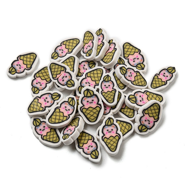 PandaHall Handmade Polymer Clay Beads, No Hole, Ice Cream, Goldenrod, 11.5x6x2mm, about 357pcs/500g Polymer Clay Ice Cream Gold
PandaHall Handmade Polymer Clay Beads, No Hole, Ice Cream, Goldenrod, 11.5x6x2mm, about 357pcs/500g Polymer Clay Ice Cream Gold