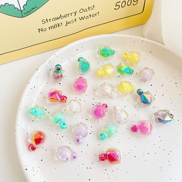 PandaHall Opaque Acrylic Beads, Tow Tone. Cube, Mixed Color, 21.3x15.7x15.8mm, Hole: 2.3mm Acrylic Cube Multicolor
PandaHall Opaque Acrylic Beads, Tow Tone. Cube, Mixed Color, 21.3x15.7x15.8mm, Hole: 2.3mm Acrylic Cube Multicolor
