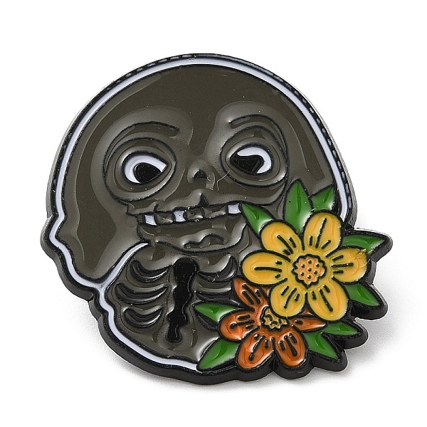 PandaHall Halloween Enamel Pins, Electrophoresis Black Alloy Badge for Backpack Clothes, Flower, 28x28.5x1.5mm Alloy+Enamel Flower Brown
PandaHall Halloween Enamel Pins, Electrophoresis Black Alloy Badge for Backpack Clothes, Flower, 28x28.5x1.5mm Alloy+Enamel Flower Brown