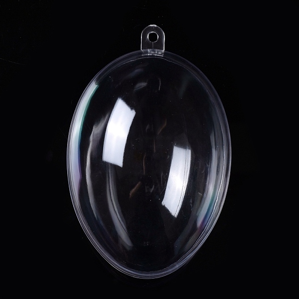 PandaHall Openable Transparent Plastic Pendants, Fillable Plastic Bauble Christmas Ornament, Oval, Clear, 110x71x73mm, Hole: 4mm Plastic...
PandaHall Openable Transparent Plastic Pendants, Fillable Plastic Bauble Christmas Ornament, Oval, Clear, 110x71x73mm, Hole: 4mm Plastic...
