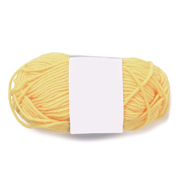 PandaHall Milk Cotton Knitting Acrylic Fiber Yarn, 5-Ply Crochet Yarn, Punch Needle Yarn, Light Khaki, 2mm Acrylic Fiber
PandaHall Milk Cotton Knitting Acrylic Fiber Yarn, 5-Ply Crochet Yarn, Punch Needle Yarn, Light Khaki, 2mm Acrylic Fiber