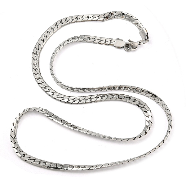 PandaHall 304 Stainless Steel Chain Necklaces, Herringbone Chain, Stainless Steel Color, 23.62 inch(60cm) 304 Stainless Steel
PandaHall 304 Stainless Steel Chain Necklaces, Herringbone Chain, Stainless Steel Color, 23.62 inch(60cm) 304 Stainless Steel