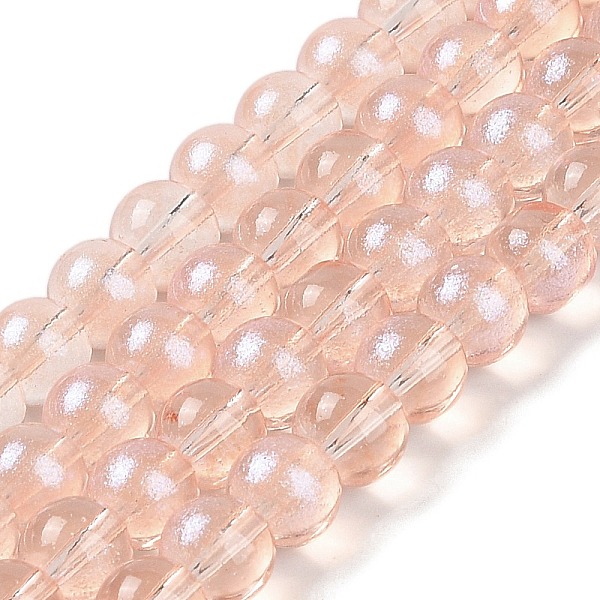 PandaHall Glass Bead Strands, with Glitter Powder, Round, Bisque, 8x7.5mm, Hole: 1mm, about 105pcs/strand, 31.02''(78.8cm) Glass Round..., Orange
PandaHall Glass Bead Strands, with Glitter Powder, Round, Bisque, 8x7.5mm, Hole: 1mm, about 105pcs/strand, 31.02''(78.8cm) Glass Round..., Orange