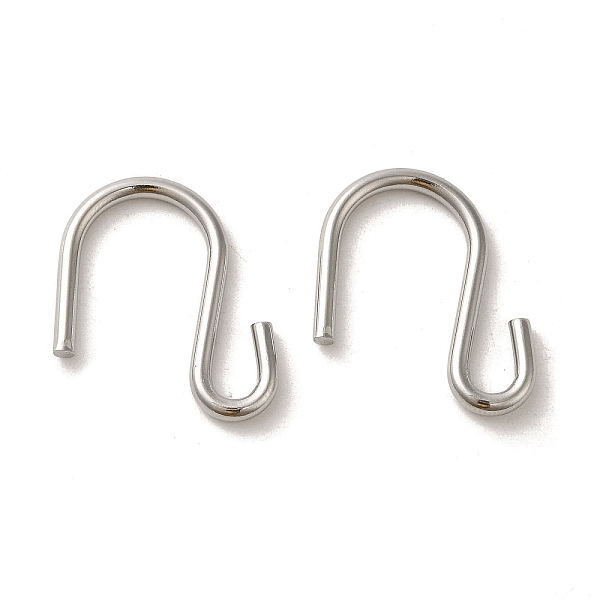 PandaHall 304 Stainless Steel S-Hook Clasp, Stainless Steel Color, 29x23x2.5mm 304 Stainless Steel
PandaHall 304 Stainless Steel S-Hook Clasp, Stainless Steel Color, 29x23x2.5mm 304 Stainless Steel