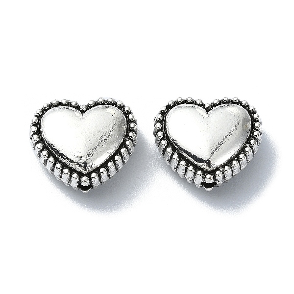 PandaHall Tibetan Style Alloy Beads, Heart, Antique Silver, 11x12.5x6mm, Hole: 1.6mm, about 190pcs/500g Alloy Heart
PandaHall Tibetan Style Alloy Beads, Heart, Antique Silver, 11x12.5x6mm, Hole: 1.6mm, about 190pcs/500g Alloy Heart